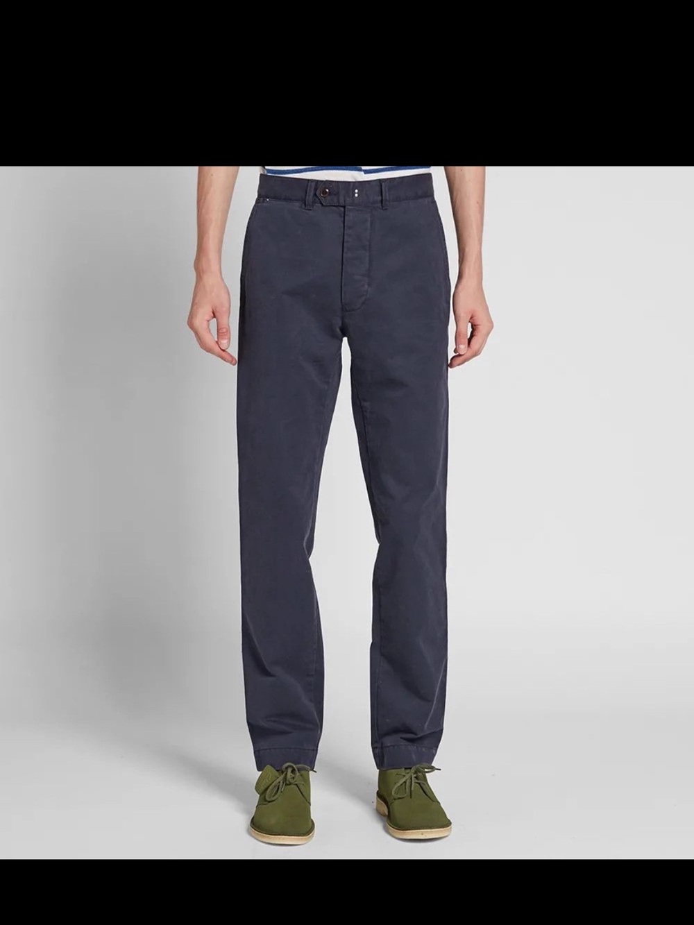 Officine Generale Navy Fisherman Chinos US32